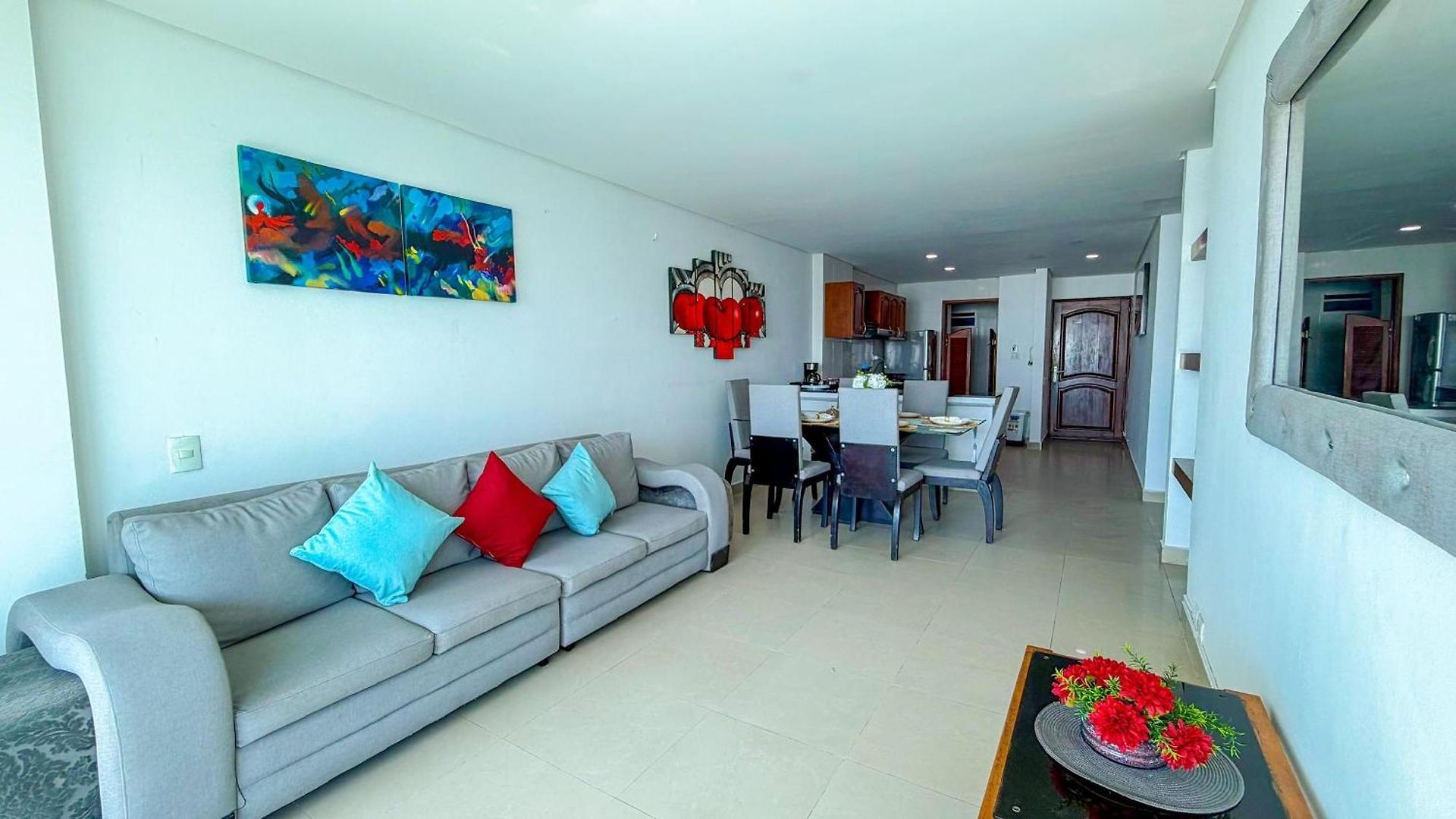Apartamento Vista Al Mar Desde Tu Balcón Torres Del Cartagena