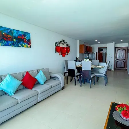 Apartamento Vista Al Mar Desde Tu Balcón Torres Del Cartagena